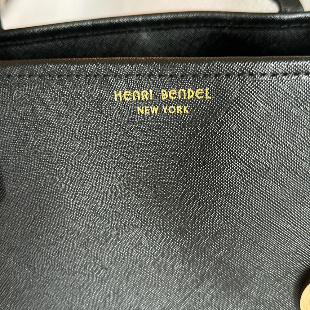 Black Henri Bendel large tote - Picture 7 of 16